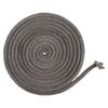 Fire Seal Stove Rope Office Dark Grey Fiberglass 3 Meters Length Replacement Chimneys Door Sealer Fiberglass Ropes Brand New