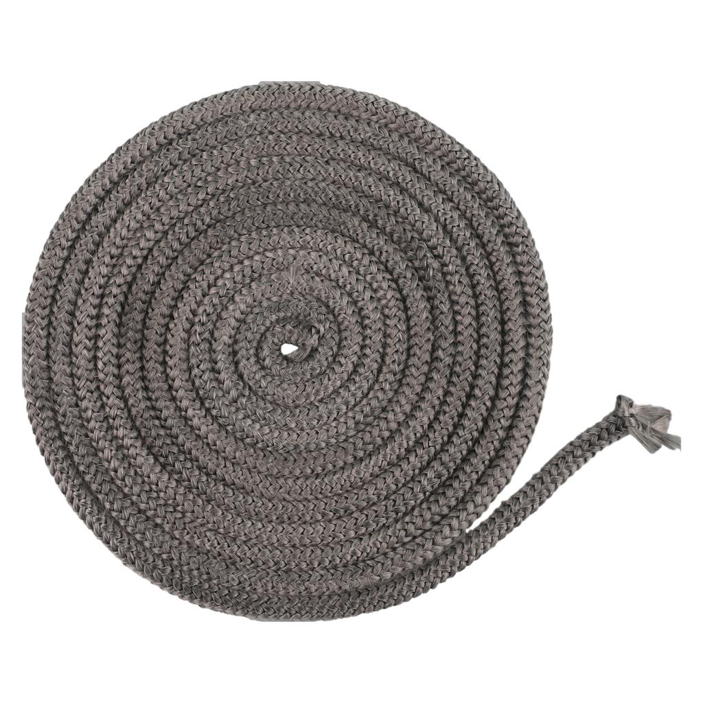 Fire Seal Stove Rope Office Dark Grey Fiberglass 3 Meters Length Replacement Chimneys Door Sealer Fiberglass Ropes Brand New