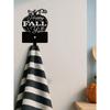 Metal Hook with "FALL" Letters for Cups, Keys, Umbrellas, Wall Decor for Living Room, Front Door, Bedroom