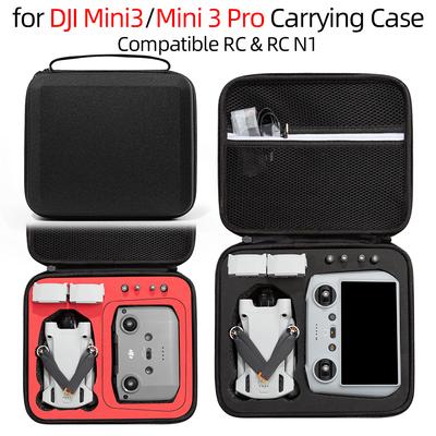 For DJI Mini 3/Mini 3 Pro Portable Carrying Case Hard EVA Storage Bag Waterproof Protective Handbag Box Remote Storage Case