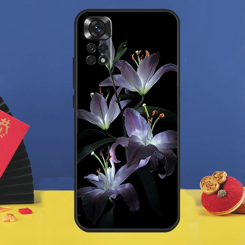 Colorful Flower Lily Phone Case For Xiaomi Redmi Note 15 Pro Plus 13 12 11 9 10 14 Pro 10C 12C 13C 14C 15C Cover