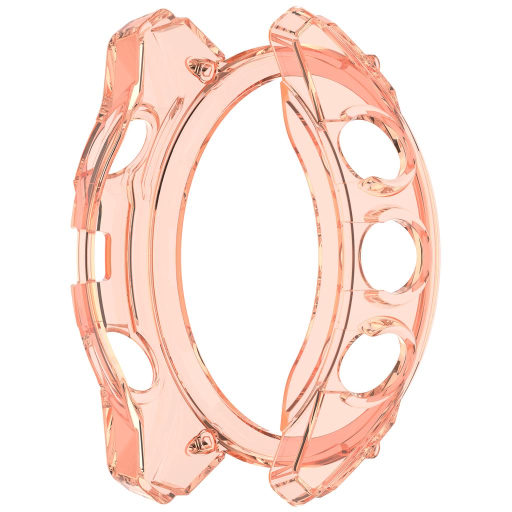 TPU Protector Watch Case Cover For Garmin Fenix 8 51mm 47mm 43mm AMOLED Colorful Half Hollow Shell Protective Clear Silicone