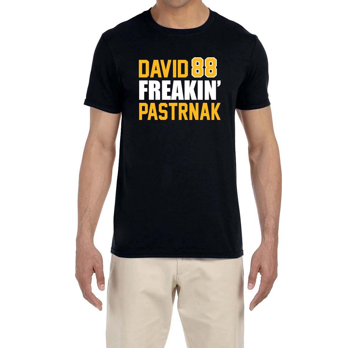 David Pastrnak David Freakin Pastrnak Boston Bruins T-Shirt XS