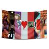 American Pop Singer Rapper Tapestry Wall Decor For Fans Living Room Bedroom Dorm Aesthetic Tapestry