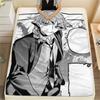 1PC Iruma Kun Print Flannel Blanket, High Quality Comfortable for All Seasons, Home Decor, Warmth and Comfort, Perfect for Christmas Gifts