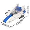 MOOXI Weltraumkrieg Panzer Modell Bausteine DIY Diorama Erwachsene Kinder Spielzeug Bausteine Set Montessori Geschenke Raumdekoration