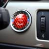 Motor Schalter Strom Zündung Knopf Verkleidung Dekoration Automobil Zubehör Auto Motor Start Stopp Knopf Abdeckung Aufkleber