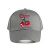 Cherry Embroidered Vintage Cotton Baseball Cap Baseball Cap Fashion Unisex Sunhat Womens Outdoor Sports Snapback Cap