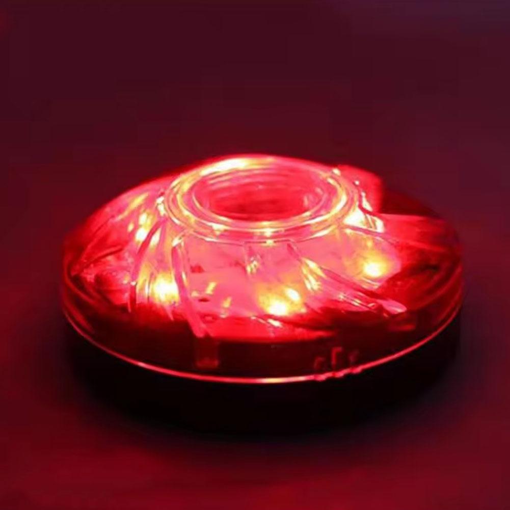 Car Emergency Light V16 Red Color Explosion Flashing Light Magnetic Induction Strobe Flashing Warning Light Safety Accessories