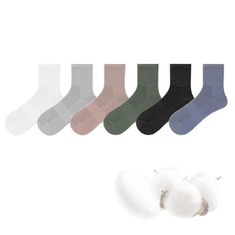 Men's Silk Stockings - Mid-calf Mesh Thin Socks Suitable for Spring and Summer, with Anti-odor, Antibacterial and Sweat-absorbing Properties.
