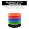 SEAMETAL 5PCS 5"/6 " Car Polishing Sponge Pads 130mm /155mm Foam Buffing Polish Pad Polishing Machine Wax Pads