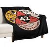42 The Answer To Life The Universe And Everything Throw Blanket Thins Shaggy For Sofa Thin Bed Plaid Blankets