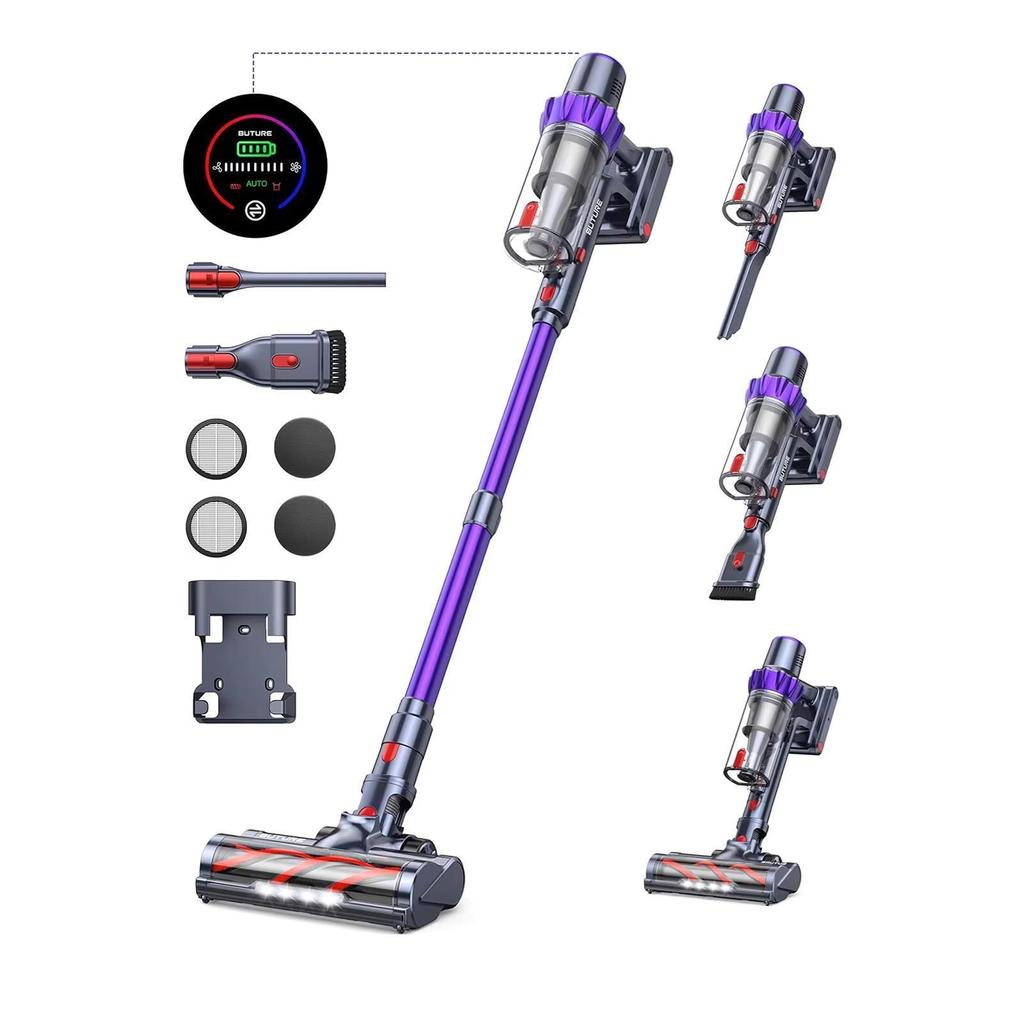 VC70 Convenient Vacuum Cordless Handheld 38KPA High Suction Power 450W Motor Smart Home Cleaning LED Touch Screen Vacuum Cleaner