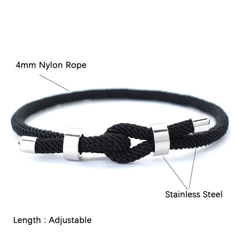 Noter Şanslı Kırmızı Iplik Bilezik Erkekler Için Solmayan Paslanmaz Çelik Ayarlanabilir Kordon Zincir Bilezik Pulsera Roja De Proteccion Joias