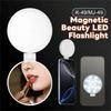 Magnetic Attraction Mini LED Video Lamp 3000-6500K LED Camera Light  Photo Studio