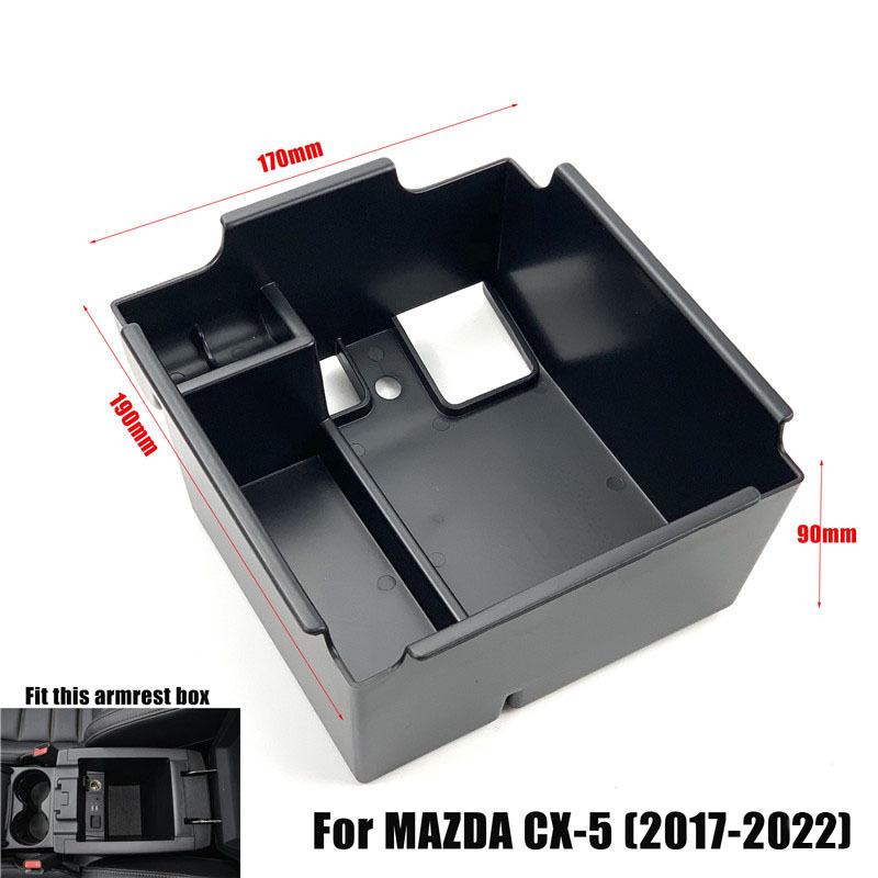 Car Styling Accessories Central Armrest box Storage Tray Glove Pallet For MAZDA 3 6 AXELA ATENZA CX-5 CX5 CX-8 CX8 CX-9 CX9