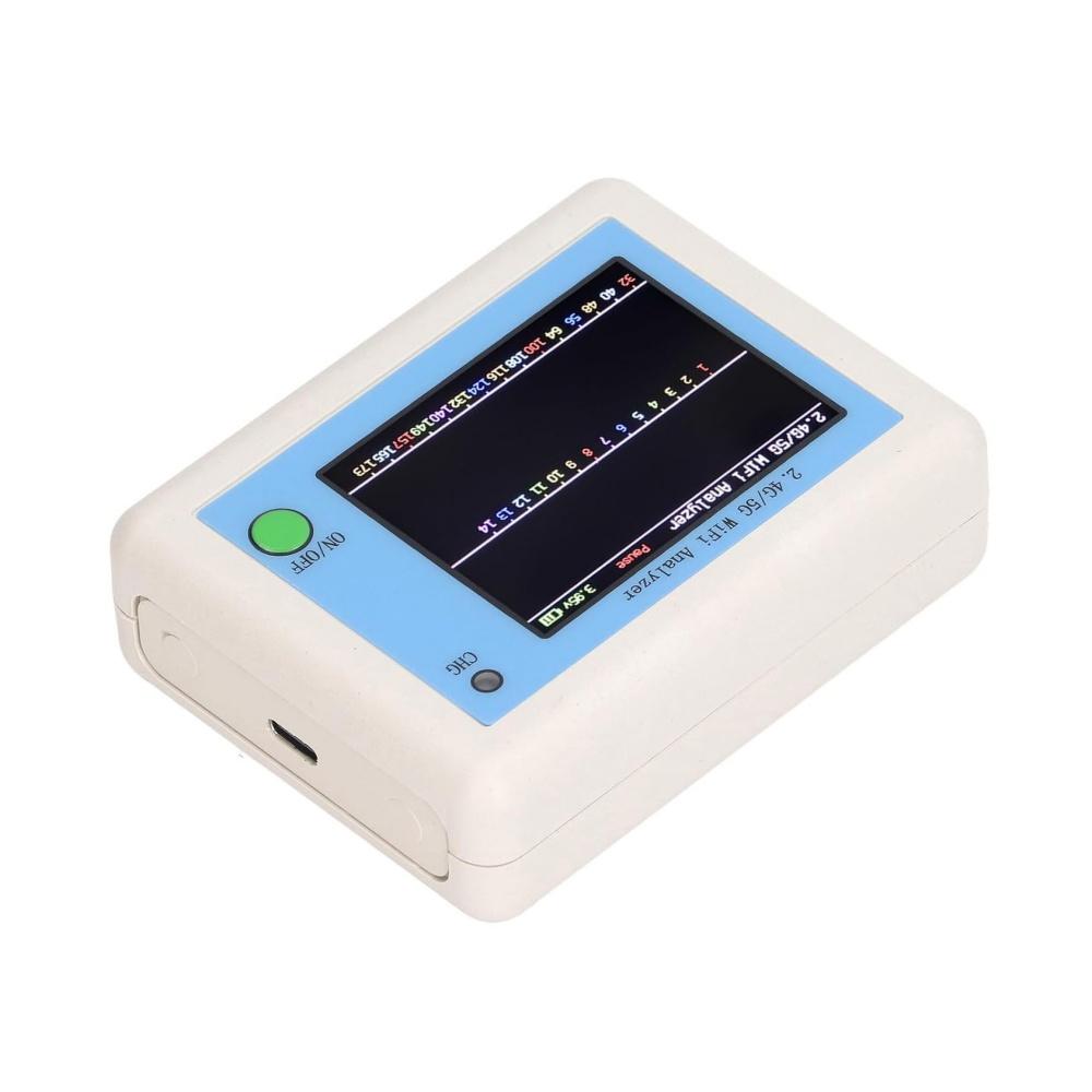 2.4G 5G Spectrum Analyzer with 2.4 Inch TFT Color Screen Wireless Network Scanner