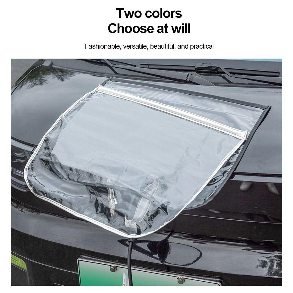 Waterproof EV Charging Port Cover Dustproof Charging Port Protector Shield Car Accessories
