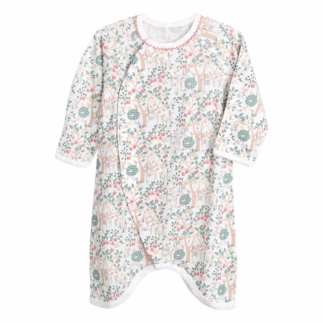 moimoln Alti Bamboo Single Newborn Infant Kimono Bodysuit Gown Summer 60