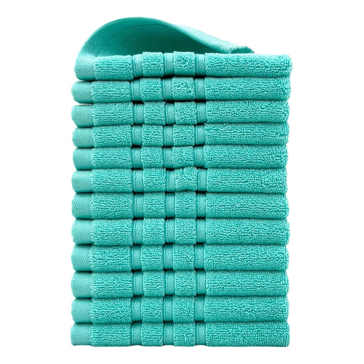 

Хлопковое квадратное полотенце, хлопковое однотонное домашнее полотенце, 12 шт., утолщенное и мягкое, теплое и удобное, для дома, предметы первой необходимости, искусно сотканные полотенца 34*34CM