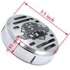 For Motorcycle Kawasaki Vulcan 800 Yamaha V-Star 650 1100 Classic Silverado BLACK Horn Cover