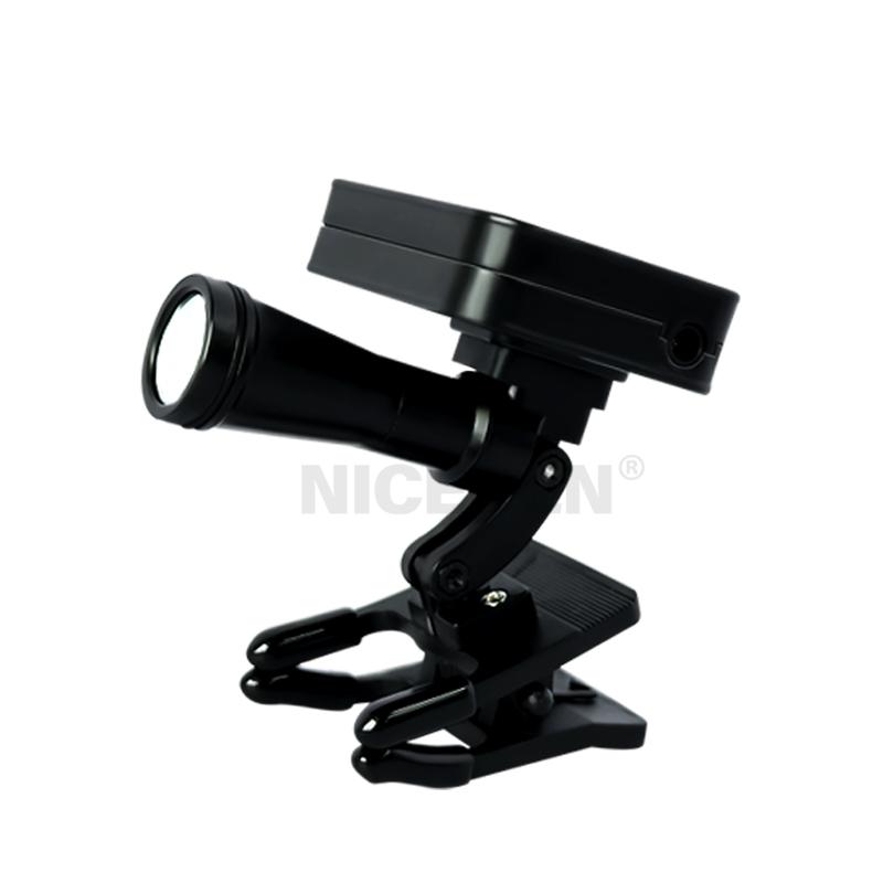 NICEDEN 2025 Hot Selling Dental Headlight 5w Headlight with Super Strong Spotlight of 35000lux Clear and Transparent