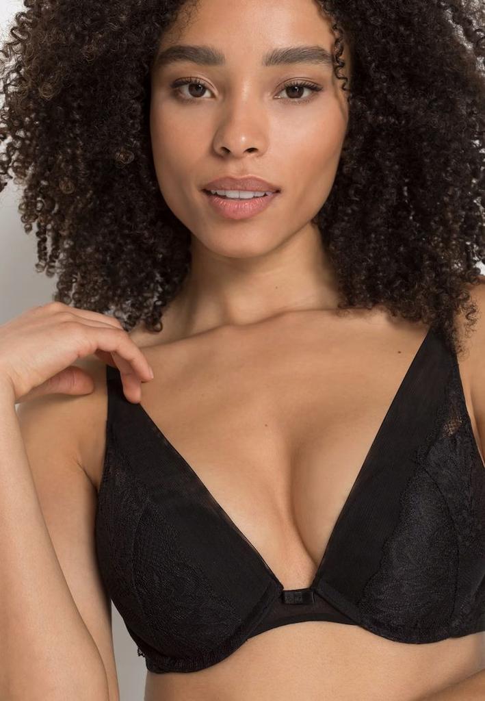 Y4466 NUANCE Push-up bra, Padded underwire bra 80C