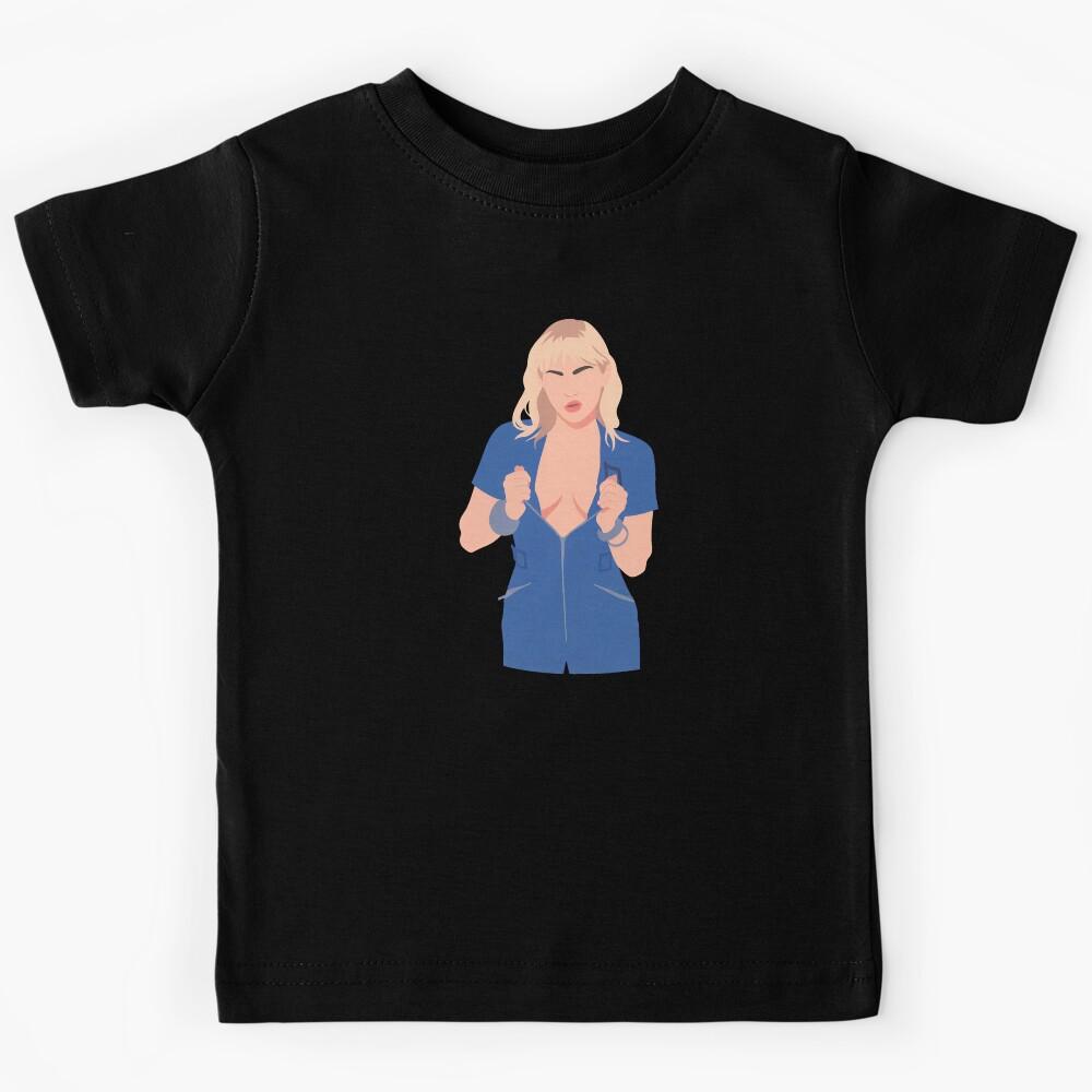 Miley Cyrus Lineless Illustration Kids T-Shirt 160