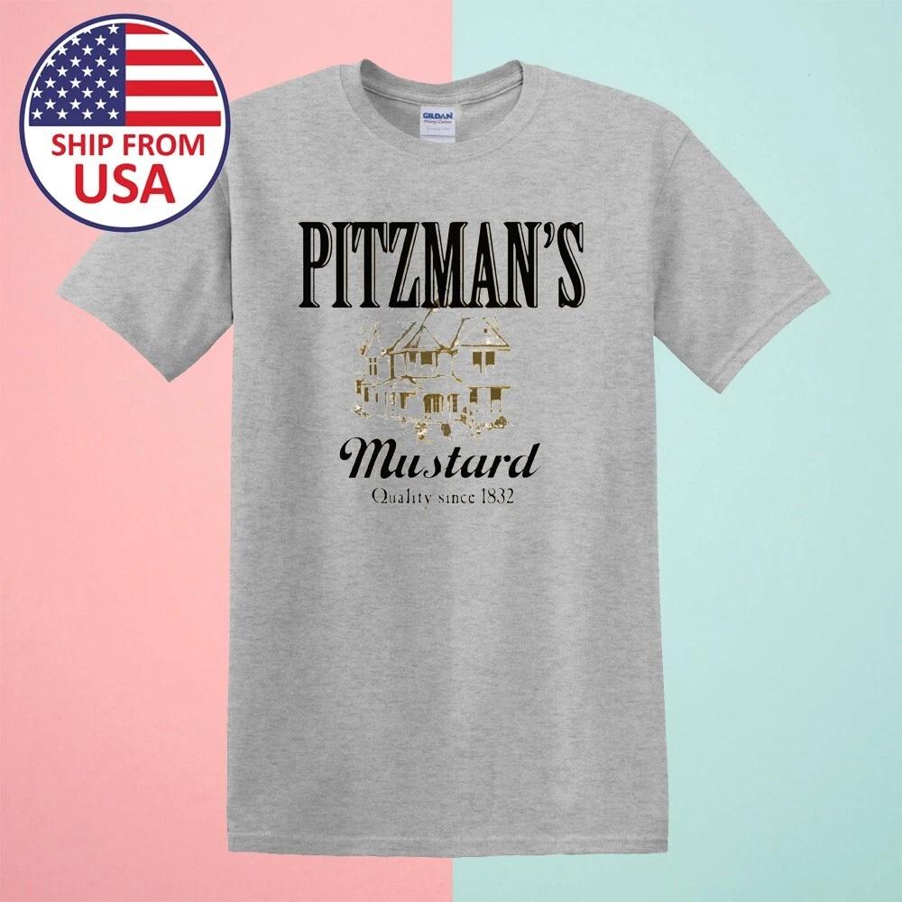 Pitzman s Mustard Men s Grey Size S-5XL S