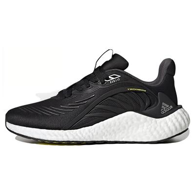 Alphaboost Laufschuhe 'Schwarz Weiß Gummi' IF3407