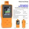 Rilevatore di ozono O3 Portatile Registratore Analizzatore di Ozono 3 in 1 Monitor di Ozono Archiviazione Dati Visualizzazione Dati Storici Misuratore di Temperatura Umidità Qualità dell'Aria