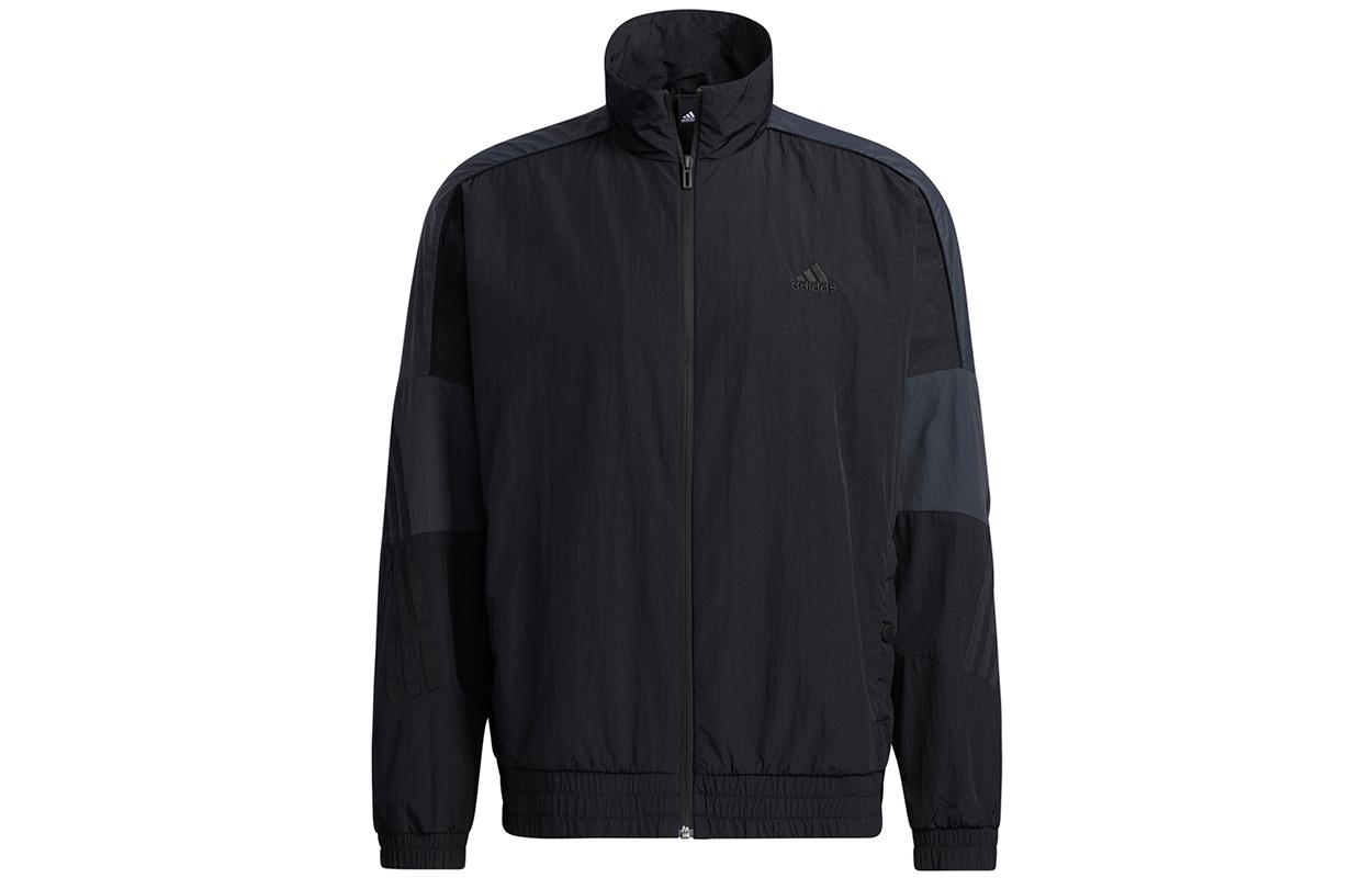 Adidas Sportswear Woven Track Top Jacket Men s Black GT6358 XL