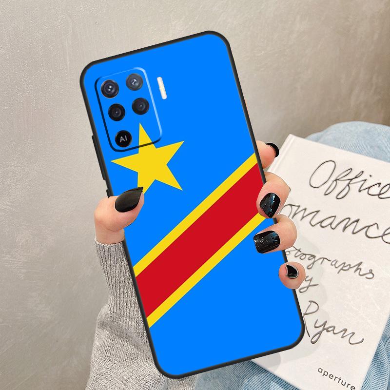 

Congo Democratic Republic Flag Case For Oppo A40 A60 A80 A78 A38 A18 A98 A58 A96 A76 A16 A94 A74 A54 A15 A17 A57 A77 A5 Pro OPPO A98 5G