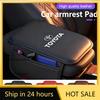Hub Caps Car Armrest Mat Center Console Leather Protection Cushion For Toyota Fortuner Highlander Mark-X Mirai Hillix Picanto Su