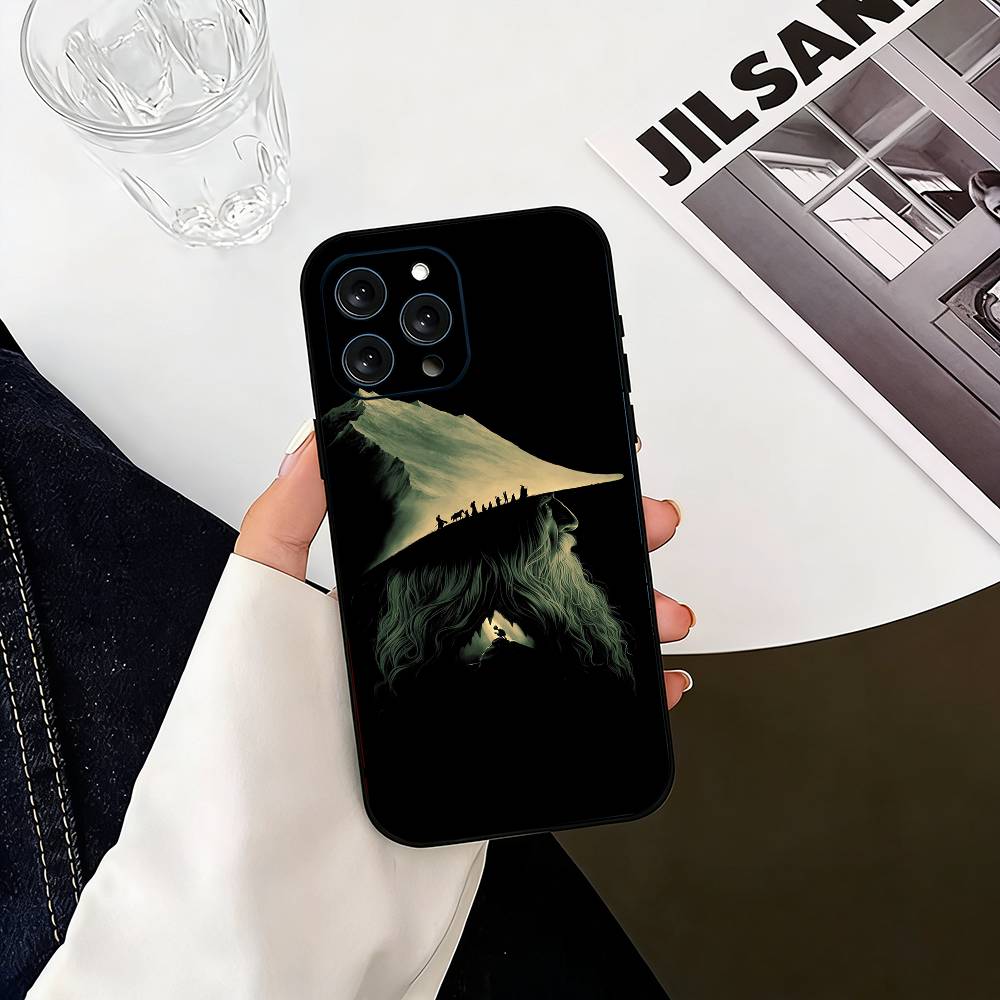 The L-lord of the R-rings Phone Case Silicone Soft For IPhone 17 16 15 14 13 12 11 X XR Plus Pro Max Plus