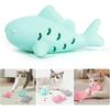 Food Leakage Cat Treat Feeder Fish-Shaped Interactive Cat Toy Cats Slow Feeders  Foraging Game