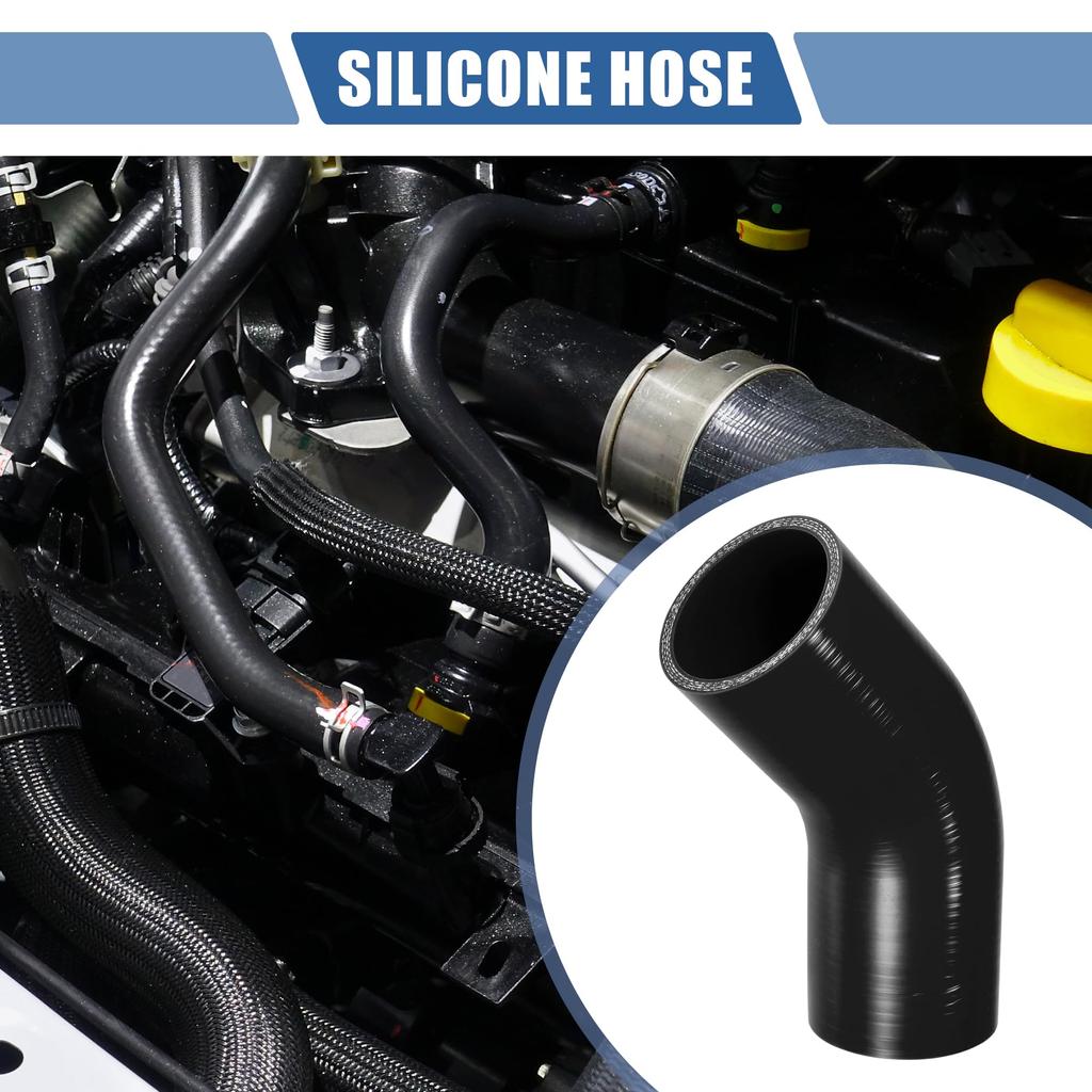 X AUTOHAUX Silicone Hose Silicone Pipe Radiator Hose 1 Piece Inner Diameter 60mm Length
