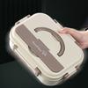 Stainless Steel Insulated Lunch Box Sealed Leak-Proof Food Container Large Capacity Compartment Food Storage Box Outdoor