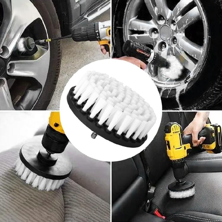 Drill Brush Power Scrubbing Brush Soft Drill Brush Attachment for Cleaning