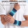 Breathable Wrist Support Absorb Sweat Pressurized Anti-Sprain Wrist Guard Sports Fitness Wear-Resistant Dirt-Resistant Men Women