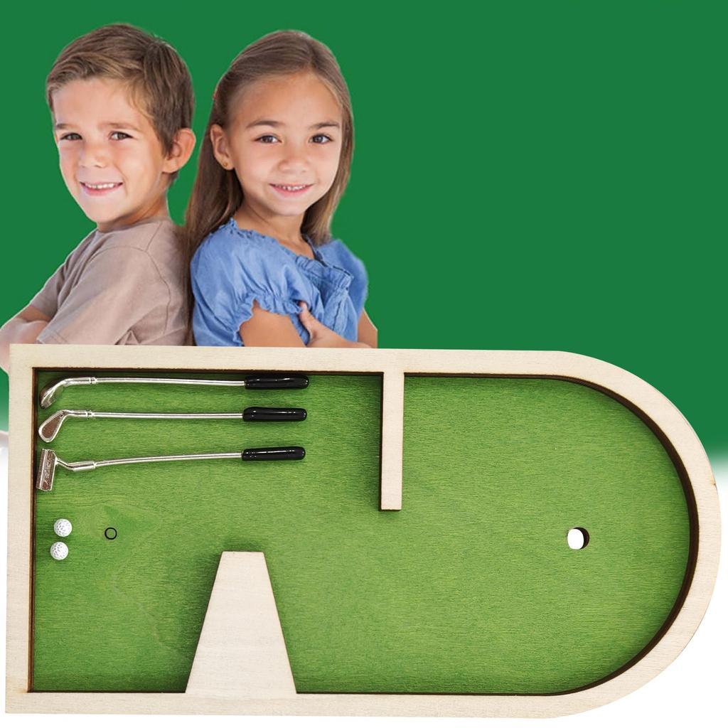 Golf Desktop Toy Set For Desk Relaxation And Fun Indoor Game Gift