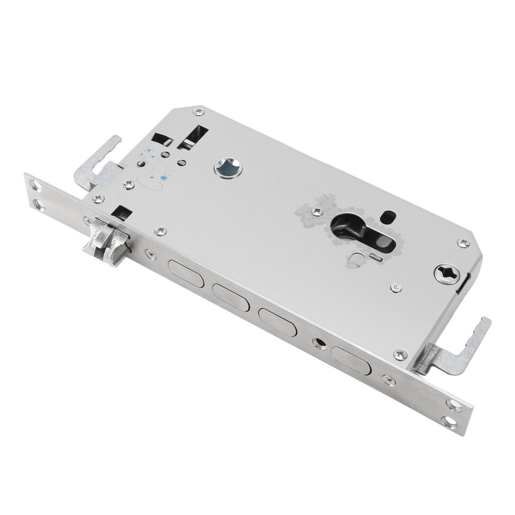 Sicherheitsschlosskörper SUS Stahl 2 Loch Diebstahlschutz Universal Eingangstür Einsteckschloss für Smart Door