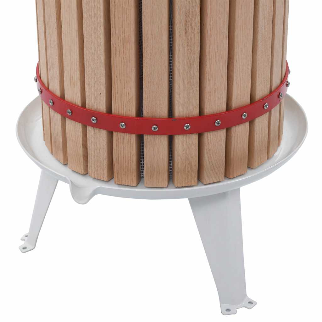 Vidaxl 2-Piece Fruit and Wine Press and Crusher Set