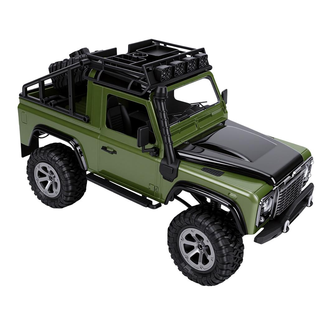 Радиоуправляемая машина 2.4G 1:Грузовик на радиоуправлении 12-го масштаба 4WD, полнопропорциональный, со светодиодными огнями