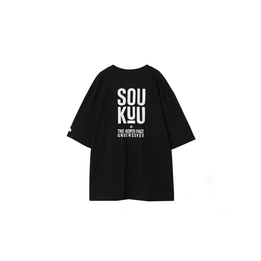 THE NORTH FACE SOUKUU T Shirts Unisex Black Crew Neck Moderate Straight Fit NF0A876E-JK3