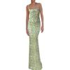A European and American fashion women's clothing summer new sexy slim-fit suspender printed halter dress women's spot
