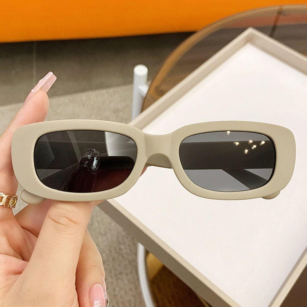 Cute Sun Protection Children's Rectangular Sunglasses Outdoor Oval Frame Sun Glasses Play Eyewear for Boys and Girls