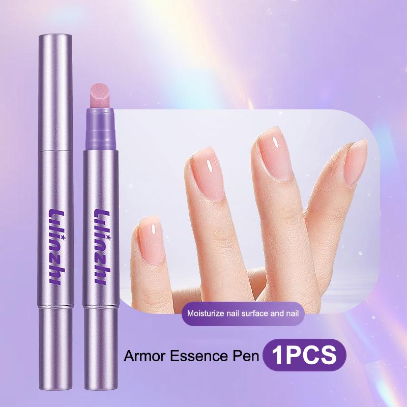 3 In 1 3Ml Essence Nail Cuticle Oil Pen Moisturizes Hangnails Dry Nail Cuticle Remover Pen File Nails Sanding Sticks Fragrant