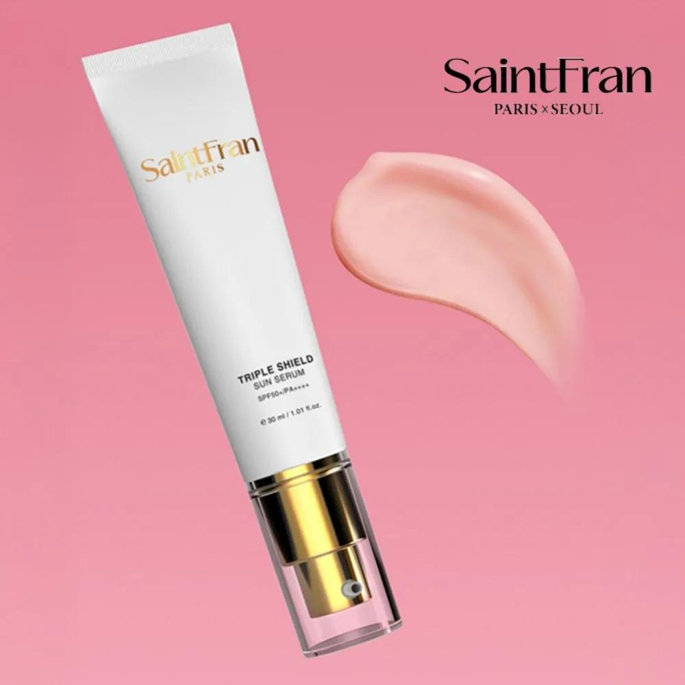 SAINT FRAN Triple Shield Sun Serum Radiant Tone-Up Sun Cream 30ml