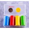 100 Stuks Plastic Poker Chips Casino Bingo Markers Voor Plezier Familie Club Kermis Bingo Spel Benodigdheden 25 Mm 9 Kleuren